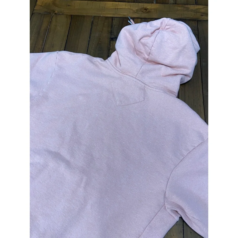 Nike Jordan Black Cat 4 Fleece Pullover Hoodie Stardust Pink AV2933-623 Size XL